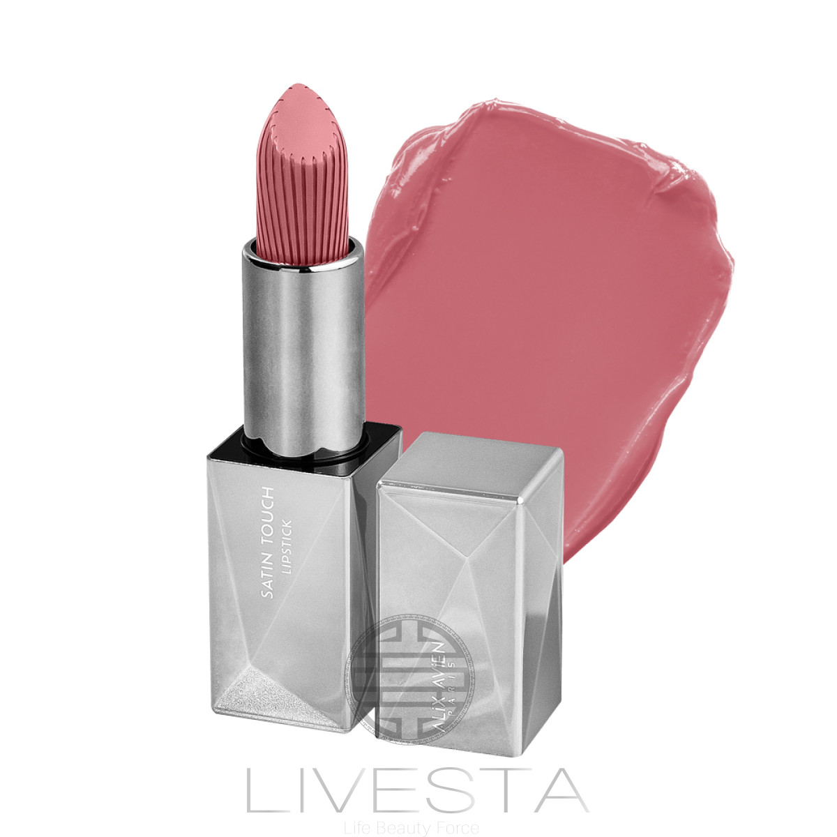 Кремова помада для губ Alix Avien, 806 Candy Pink, 3,5 г Лівеста