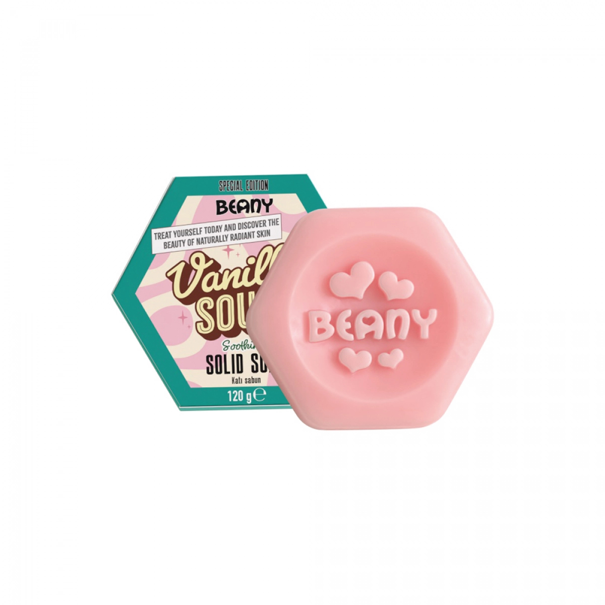 Тверде мило Ванільний сауер Beany, 120 г