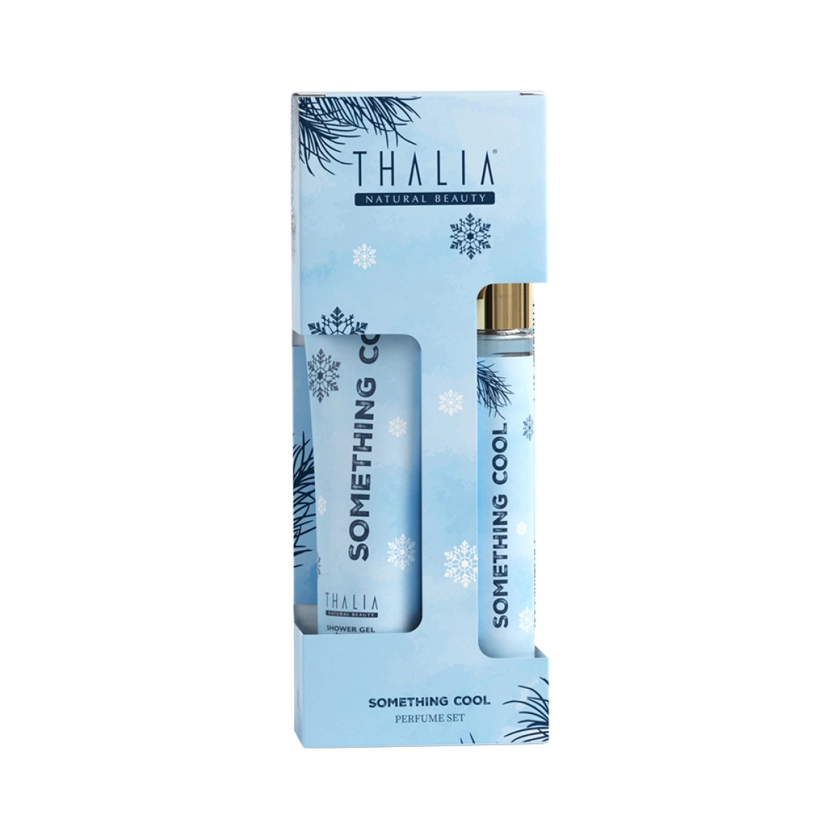 Чоловічий парфумований набір (EDPгель для душу) Thalia Something Cool, 35/50 мл