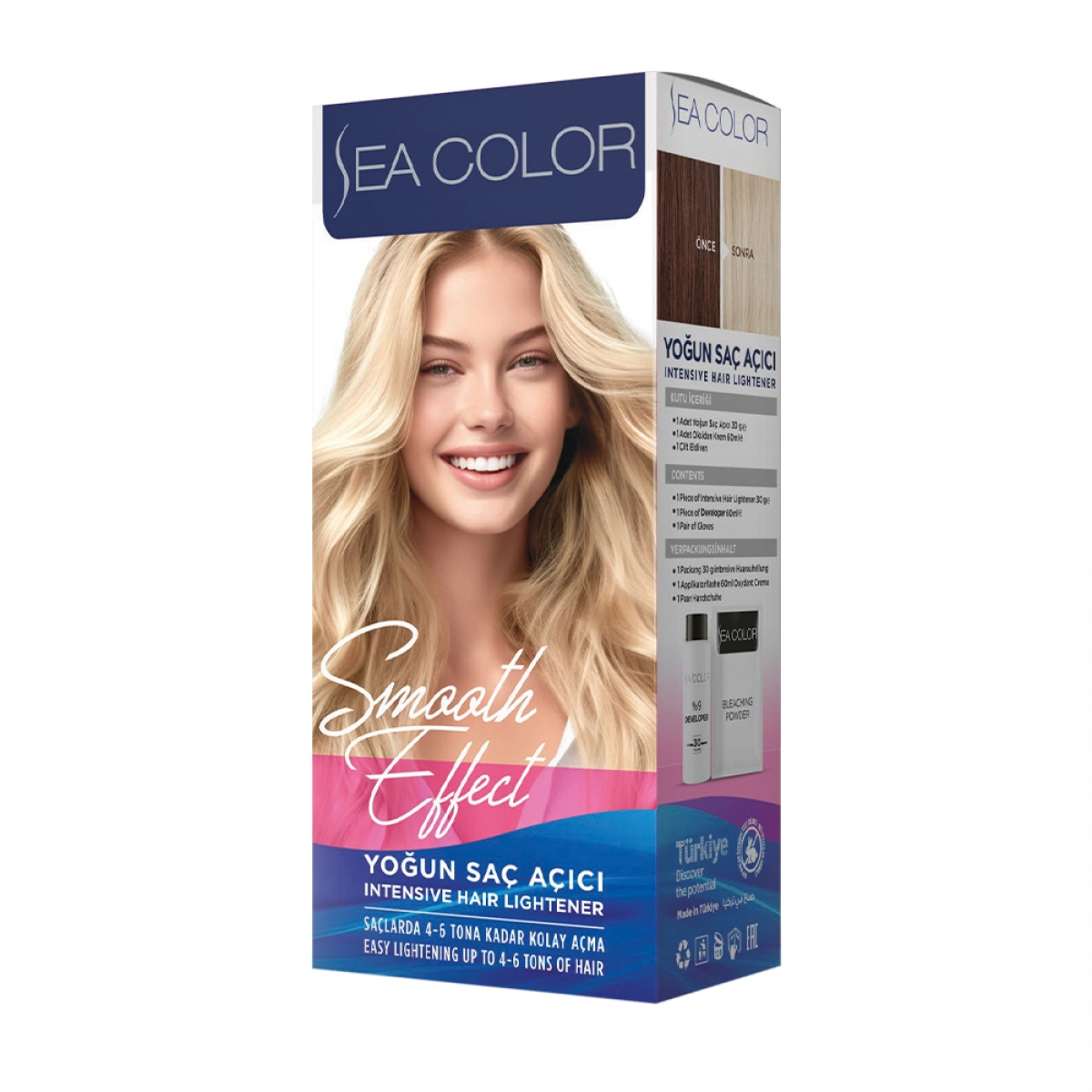 Освітлювач для волосся Sea Color, 30 г60 мл