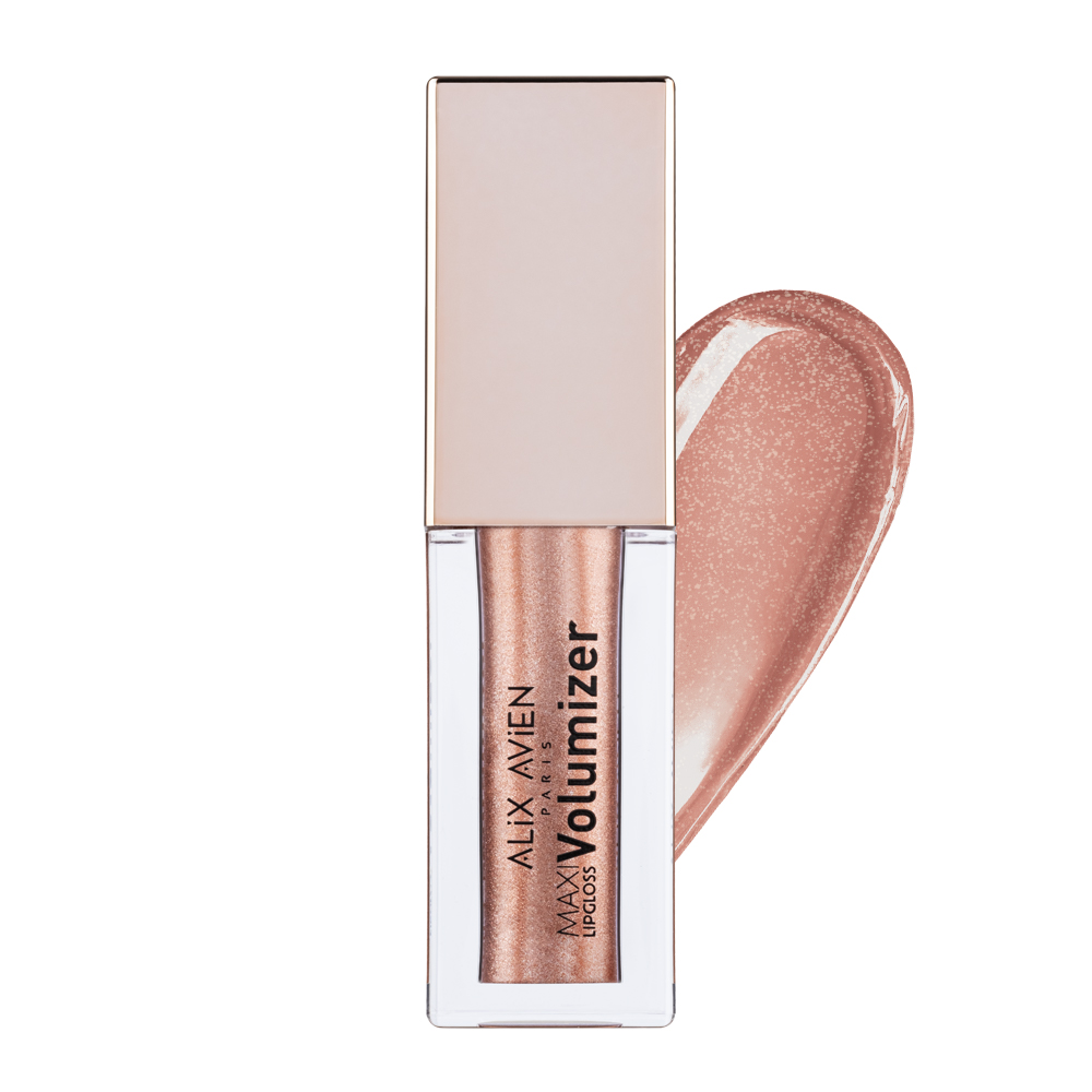 Блиск для губ з ефектом обєму Alix Avien 209 Rosy Copper, 3,5 мл Лівеста
