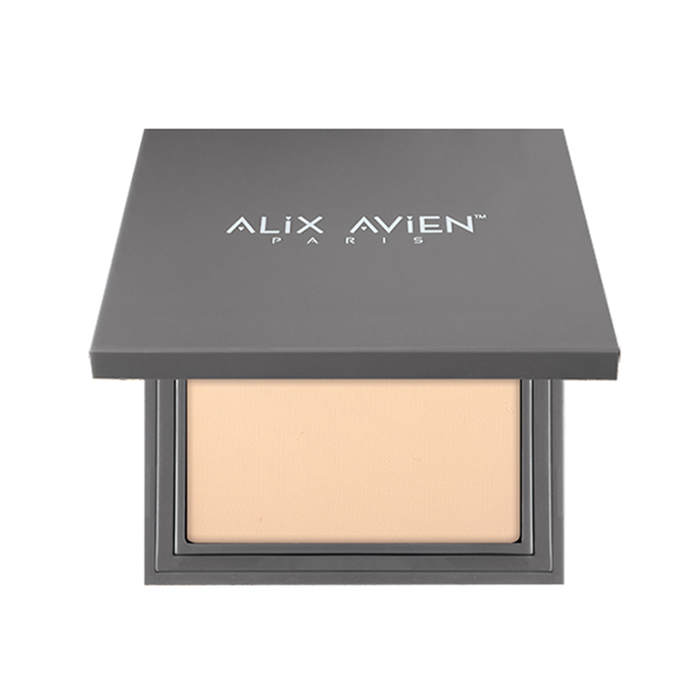 Шовковиста компактна пудра Alix Avien, 02 True Beige, 9,5 г Лівеста