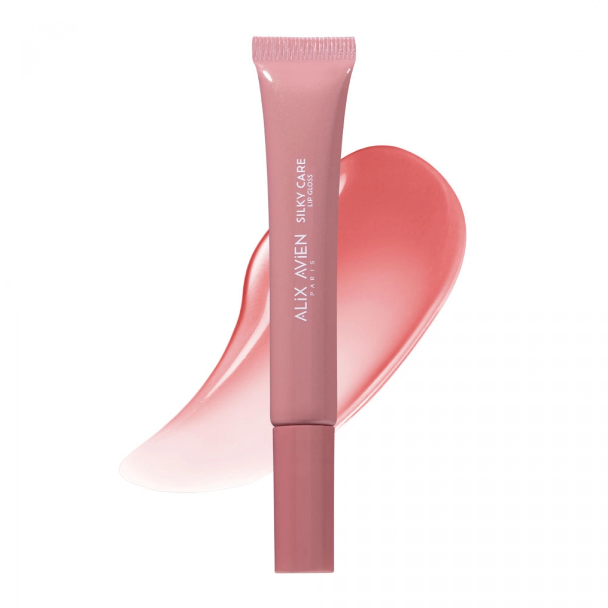 Глянцевий блиск для губ з мяким аплікатаром Alix Avien 307 Rose Petal, 12 мл Лівеста