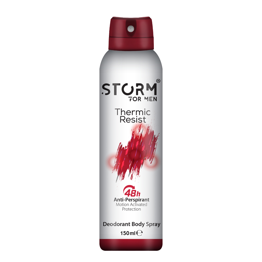 Чоловічий дезодорант-антиперспірант для тіла Storm Thermic Resist, 150 мл Лівеста
