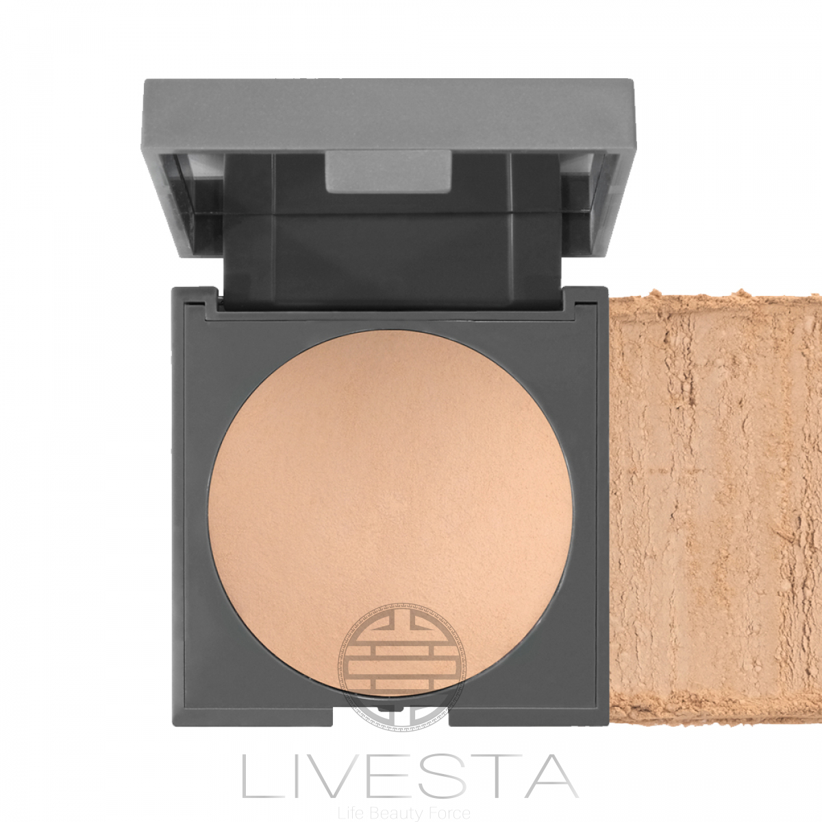 Ультратонка запечена пудра Alix Avien, 202 Soft Peach, 11 г Лівеста
