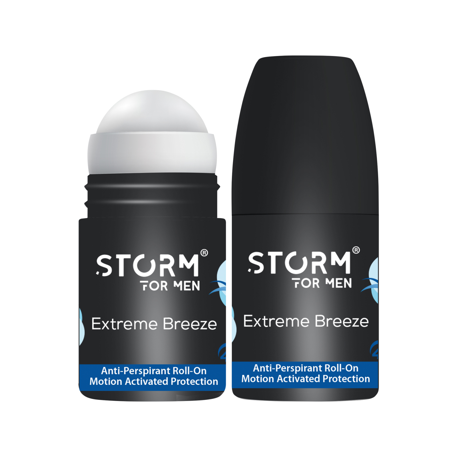 Чоловічий роликовий дезодорант-антиперспірант Storm Extreme Breeze, 50 мл Лівеста